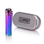 Clipper Rainbow Metal Lighter